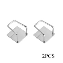 Indlæs billede til gallerivisning Krog i børstet rustfrit stål