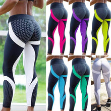 Indlæs billede til gallerivisning High Waist Geometric Printed Yoga Pants