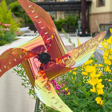 Indlæs billede til gallerivisning Waterproof Solar Garden Windmill Light