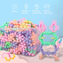 Indlæs billede til gallerivisning Sammenhængende solide byggeklodser af plast