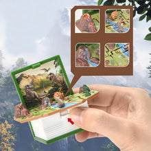 Indlæs billede til gallerivisning 3D pop-up bog nøglering