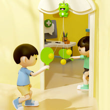 Indlæs billede til gallerivisning Bærbart indendørs ophængt bordtennis træningssæt