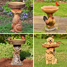 Indlæs billede til gallerivisning Fodringsbasin i dyremotiv af Harpiks