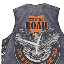 Indlæs billede til gallerivisning Motorcykel pendul ur