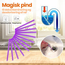 Indlæs billede til gallerivisning Magic Stick til dekontaminering og deodorisering af rør (12 stk.)