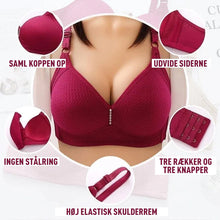 Indlæs billede til gallerivisning Plus Size behagelig trådløs BH