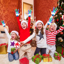 Indlæs billede til gallerivisning LED lysende skelethandsker