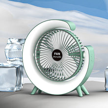 Indlæs billede til gallerivisning Lydløs USB ventilator til kontor og soveværelse
