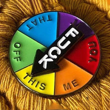 Indlæs billede til gallerivisning Sjovt humør-skilt i lykkehjul-stil