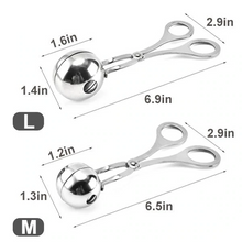 Indlæs billede til gallerivisning Frikadellemaskine i rustfrit stål
