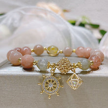 Indlæs billede til gallerivisning Jordbær kvarts-armbånd