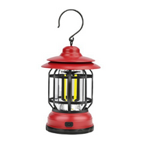 Indlæs billede til gallerivisning Bærbar Retro Camping lampe