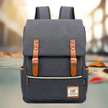 Indlæs billede til gallerivisning Studierygsæk i oxford stof