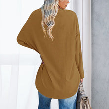 Indlæs billede til gallerivisning Drop Sleeve Bluse med V-udskæring