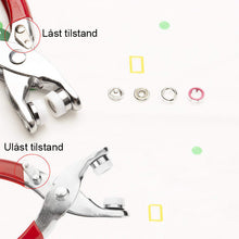 Indlæs billede til gallerivisning Metal trykknapper sæt