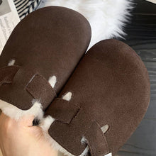 Indlæs billede til gallerivisning Pelsforede vinterhjemmesko