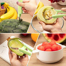 Indlæs billede til gallerivisning 4 in 1 Stainless Steel Fruit Tool Set