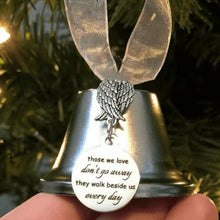 Indlæs billede til gallerivisning Klokke/englevinger juledekoration