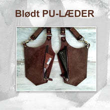 Indlæs billede til gallerivisning Dobbeltskuldret armhule-hylstertaske