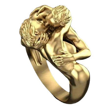 Indlæs billede til gallerivisning Kys og kram elskers kunstring