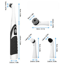 Indlæs billede til gallerivisning Praktisk el-rensebørste