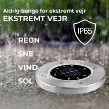 Indlæs billede til gallerivisning LED Solar baglygte