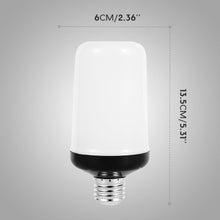 Indlæs billede til gallerivisning LED lyspære med flammeeffekt