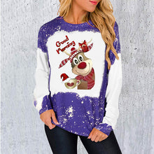 Indlæs billede til gallerivisning Julesweater med rensdyrtryk