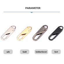 IndlÊs billede til gallerivisning Universal metal lynlÄs hoved