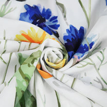 Indlæs billede til gallerivisning Kjole med trykt afslappet kjole med rund hals