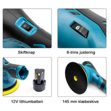 Indlæs billede til gallerivisning Trådløs poleringsmaskine til bilen