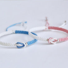 Indlæs billede til gallerivisning Linked Together Håndlavet flettet armbånd