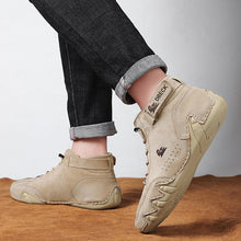 Indlæs billede til gallerivisning Handmade high boots with Velcro