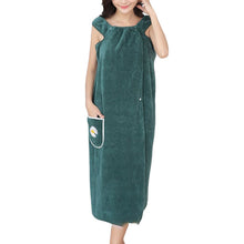 Indlæs billede til gallerivisning Hurtigtørrende, vandabsorberende badekåber