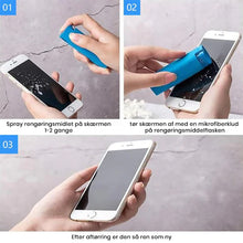 Indlæs billede til gallerivisning Sprøjte og aftørring Skærmrens