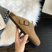Indlæs billede til gallerivisning Pelsforede vinterhjemmesko