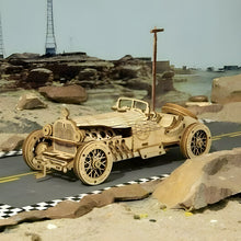 Indlæs billede til gallerivisning Super mekanisk modelpuslespil i træ