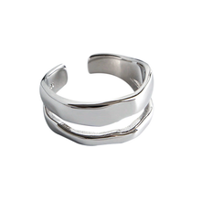 Indlæs billede til gallerivisning Justerbar geometrisk dobbeltring