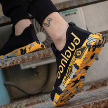 Indlæs billede til gallerivisning Ventilerende sneakers med beskyttende tåkappe i stål