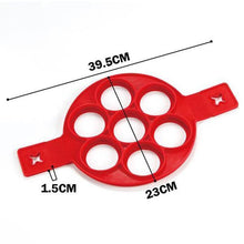 Indlæs billede til gallerivisning Ikke-klæbende silikone pandekage Form ring