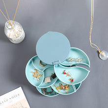 Indlæs billede til gallerivisning Roterende multilags smykkeskrin