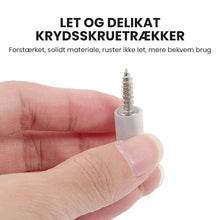 Indlæs billede til gallerivisning Laminatstøttende skruebeslag til skabe