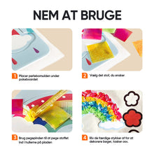 Indlæs billede til gallerivisning 🖼️Prikket gør-det-selv kunst legetøj