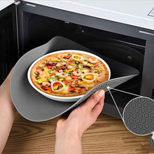 Indlæs billede til gallerivisning Silikonedækselmåtte til mikrobølgeovn