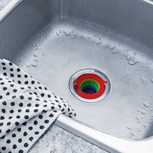 Indlæs billede til gallerivisning Afløbssi til køkkenvask i monstermotiv