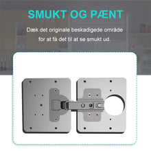 Indlæs billede til gallerivisning Reparationsstykke til hængselsideplade