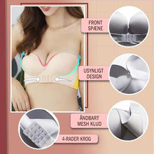 Indlæs billede til gallerivisning Stropløs frontspænde lift-bh