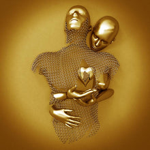 Indlæs billede til gallerivisning Kærlighed hjerte kunst vægmaleri