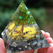 Indlæs billede til gallerivisning Livets mening Pyramide i harpiks