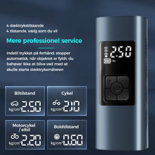 Indlæs billede til gallerivisning Bærbar luftpumpe